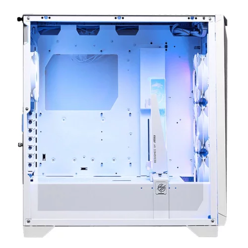 Корпус MSI MPG GUNGNIR 300R AIRFLOW White, Midi Tower, EATX ,2xUSB 3.2 Gen 1, 1xUSB 3.2 Gen2 Type-C, 4x120mm PWM ARGB Fan, ARGB+PWM Control Board, Tempered Glass Window (306-7G21W21-W57) фото 2