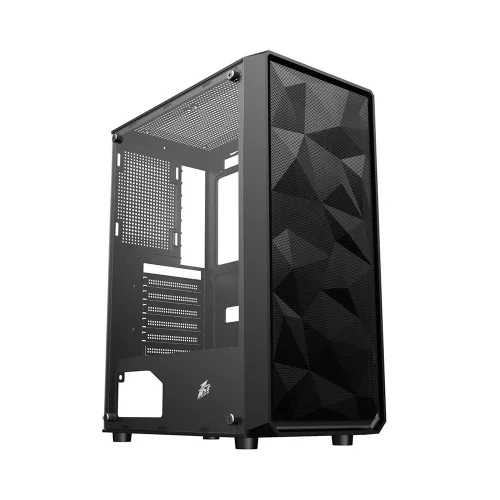 1STPLAYER FD3 Black / ATX / 4x120mm LED fans inc. / FD3-BK-4F1 фото 2