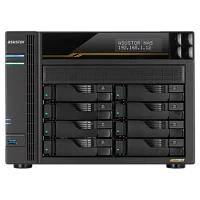 сетевое хранилище ASUSTOR AS6808T 10-Bay NAS/AMD Ryzen V3C14 2,3GHz/16GB DDR5, noHDD(HDD,SSD)/2x5,2х10,Gbe(LAN)/3xUSB3.2,Type-C; 90IX01T8-BW3S00