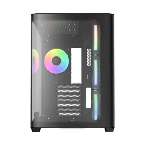 корпус Ocypus Iota C70 BK Curve ARGB Digital, ATX, Type-C*1, USB3.0*2, REAR 1x120mm ARGB, MB SIDE 3x120mm ARGB