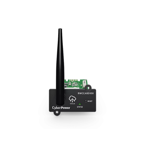 Карта облачного мониторинга/ Cloud monitoring card CyberPower RWCCARD100 NEW для 1ф устройств, беспроводная, Wi-Fi (RWCARD100)