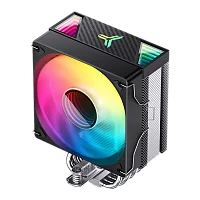 Кулер для процессора/ CPU Cooler JONSBO CR-1000 V2 PRO ARGB (230W, 4-pin PWM, 157mm, Al/ Cu, 6x6mm, ARGB, 1x120mm, 59.48CFM, 32.0dBA, 1500RPM, S: 1700/ 1200/ 115X, AM4/ AM5 Black) (CR-1000 V2 PRO ARGB BLACK)