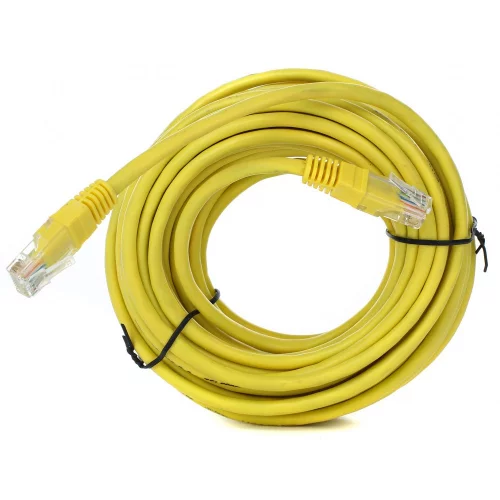 Патч-корд Lanmaster 10 м желтый (LAN-PC45/ S6A-10-YL) (LAN-PC45/S6A-10-YL)