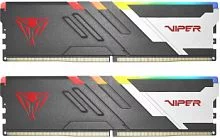 Память DDR 5 DIMM 32Gb (16Gbx2) 6800Mhz, PATRIOT Viper Venom RGB (PVVR532G680C34K) (retail)