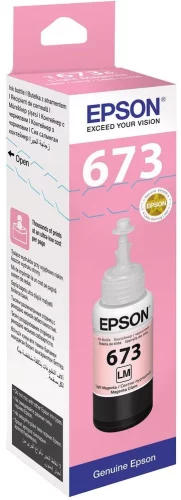 Чернила/ Epson 673 EcoTank Ink light mag (C13T673698)