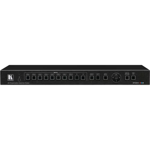 Масштабатор HDMI / VGA / CV в HDMI / HDBaseT; поддержка 4К60 4:4:4, усилитель мощности аудио [72-00003030]/ Масштабатор HDMI / VGA / CV в HDMI / HDBaseT; поддержка 4К60 4:4:4, (VP-551X)