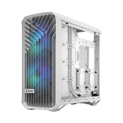 Корпус ПК без блока питания/ Case Fractal Design Torrent RGB TG Clear Tint, Full-Tower, 2x180mm + 3x140mm RGB, 2xUSB-A 3.2 + 1xUSB 3.2 Type-C E-ATX, SSI-CEB, SSI-EEB, ATX, mATX, mITX White (FD-C-TOR1A-07) фото 15