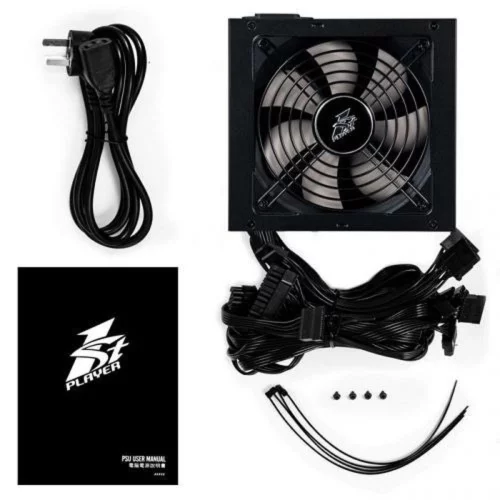 1STPLAYER Блок питания DK PREMIUM 500W / ATX 2.4, APFC, 80 PLUS BRONZE, 120mm fan / PS-500AX фото 3