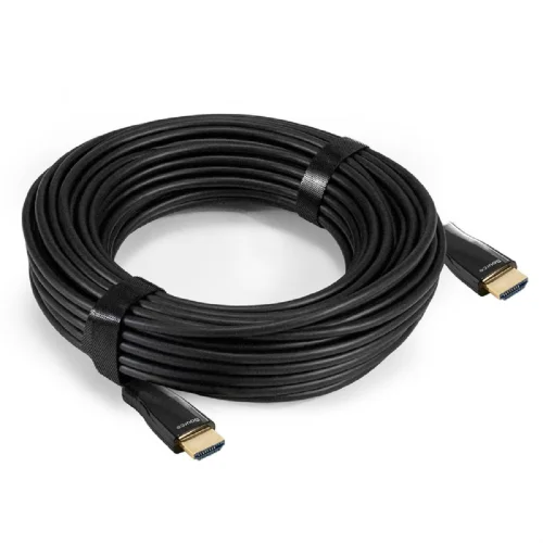 Exegate EX294699RUS Активный оптический кабель HDMI ExeGate EX-CC-HDMI2-20.0 (19M/ 19M, v2.0, 20м, 4K UHD, Ethernet, позолоченные контакты)