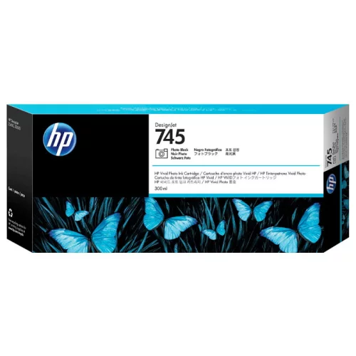 Картридж/ HP 745 300-ml Photo Black Ink Cartridge (F9K04A)