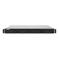 Сетевое хранилище без дисков/ SMB QNAP TS-432PXU-2G 4-Bay quad-core AL324 64-bit 1.7 GHz rackmount NAS with 250W PSU, 2GB DDR4 UDIMM RAM (max 1x16GB), SATA 6Gb/s, 2x 10GbE SFP+ LAN, 2x2.5 GbE LAN, 1x PCIe Gen2 x2 slot. W/o RAIL-B02