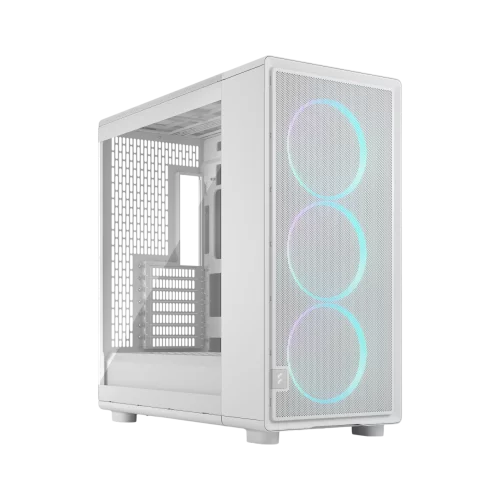 Корпус Компьютер без блока питания/ Case Fractal Design Epoch XL TG RGB Clear Tint, Full-Tower, 3x140mm ARGB, 2xUSB-A 3.2 + 1xUSB 3.2 Type-C E-ATX, ATX, mATX, mITX, White (FD-C-EPO1X-05)