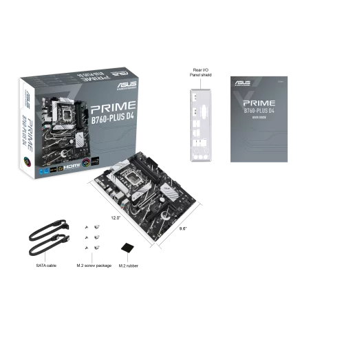 Материнская плата/ PRIME B760-PLUS D4 (90MB1CW0-M1EAY0) фото 7