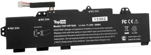 Батарея для ноутбука TopON TOP-HP7850 11.55V 4400mAh литиево-ионная (103295)