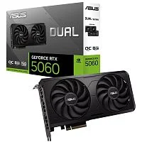 Видеокарта ASUS RTX5060 DUAL EVO OC 8GB GDDR7 128bit 3xDP HDMI 2FAN RTL (DUAL-RTX5060-O8G-EVO) (90YV0NS0-M0NB00)