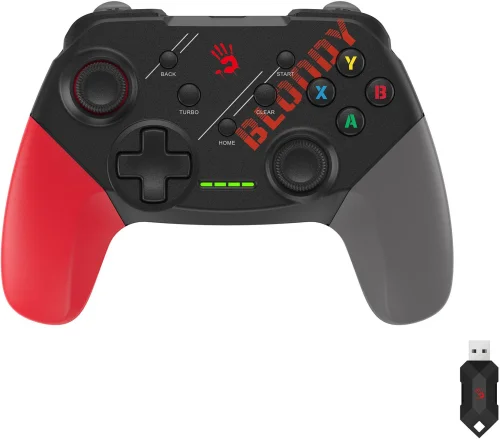 Геймпад A4Tech Bloody GPW50 Sports черный/ красный USB Беспроводной виброотдача обратная связь (GPW50 SPORTS RED)