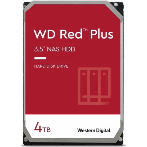 Жесткий диск Western Digital Red Plus WD40EFPX 4TB 3.5