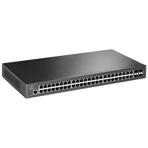 Коммутатор/ Jetstream 48-port gigabit L2+ managed switch with 4-gigabit uplink ports, 48 10/100/1000Mbps RJ-45 port, 4 1000Mbps SFP slots (TL-SG3452) фото 2