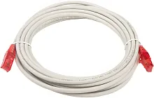 Патч-корд Hyperline PC-LPM-UTP-RJ45-RJ45-C5E-5M-LSZH-GY UTP RJ-45 вил.-вилка RJ-45 кат.5E 5м серый LSZH 24AWG (1737970) (1737970#MLN)