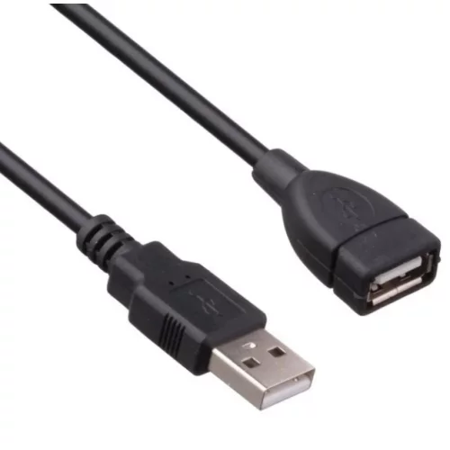 Exegate EX294761RUS Удлинитель USB 2.0 ExeGate EX-CCF-USB2-AMAF-1.8F (Am/ Af, позолоченные контакты, ферритовые кольца, 1,8м)