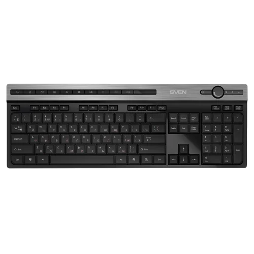 Беспроводная клавиатура SVEN KB-E5500W (2,4 GHz, 115кл.) (SV-021931)