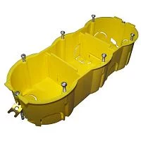 Коробка подрозеточная TWT желтая (TWT-BX45X135-YL)