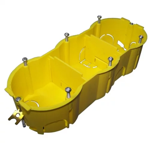 Коробка подрозеточная TWT желтая (TWT-BX45X135-YL)
