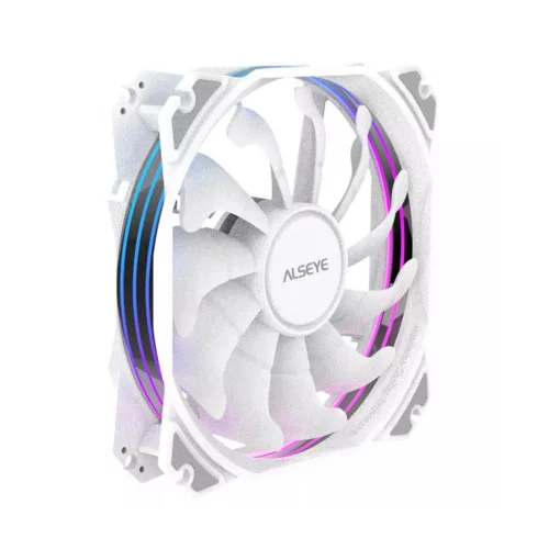 Вентилятор в корпус ALSEYE M120-PWA FAN 120mm, 800;1700rpm, 31;66CFM, 19.4;33.8dBA, AURA RGB, PWM + 3pin Aura, RTL{100} (874357) (AS.04.01.0072) фото 2