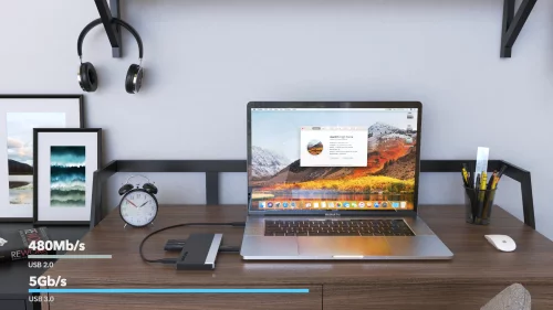 Док-станция WAVLINK USB-C Gen2 4K (WL-UMD01 PRO) фото 7