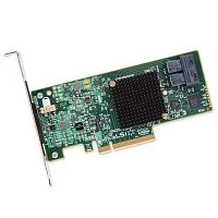 HBA-адаптер Broadcom LSI SAS 9300-8I SGL (LSI00344 / H5-25573-00) PCIe 3.0 x8 LP, SAS/ SATA 12G HBA, 8port(2*int SFF8643), 3008 IOC, {5} (007080) (LSI00344 || H5-25573-00)