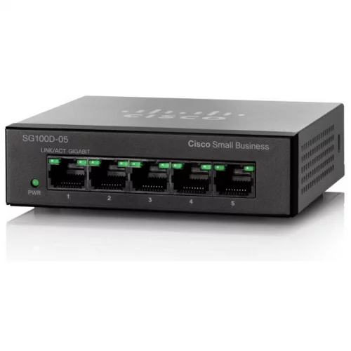 Коммутатор Cisco SG110D-05 5x 10/100 (SG110D-05-EU)