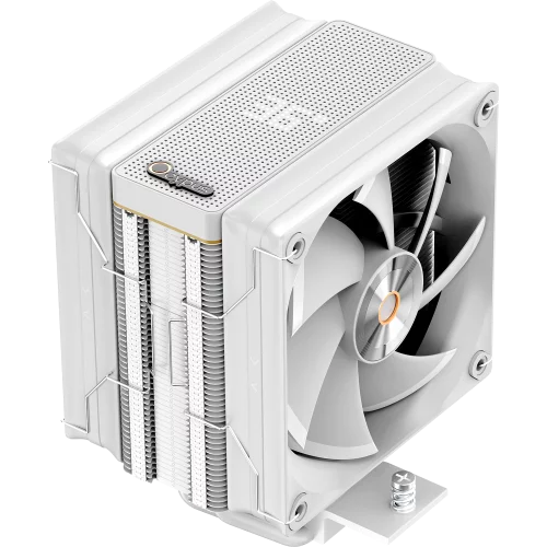 Кулер для процессора/ CPU Cooler Ocypus Iota A40 WH Dual Fan (220W, 4-pin PWM, LED temp., 156.7mm, Al/ Cu, 4x6mm, 2x120mm, 77CFM, 29dBA, 2000RPM, S: 1851/ 1700/ 1200/ 115X, AM5/ AM4, white) (IOTA-A40-WH2NNWD00X-GL)