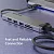 Док-станция WAVLINK USB-C  Travel Mini (WL-UHP3409) (WL-UHP3409)