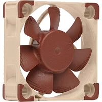 Кулер для корпуса/ Case Cooler Noctua NF-A4x10 24V PWM (40x40x10mm, 4-pin PWM, 19.6dBA, 5000RPM, Beige/Brown)