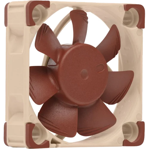 Кулер для корпуса/ Case Cooler Noctua NF-A4x10 24V PWM (40x40x10mm, 4-pin PWM, 19.6dBA, 5000RPM, Beige/Brown)
