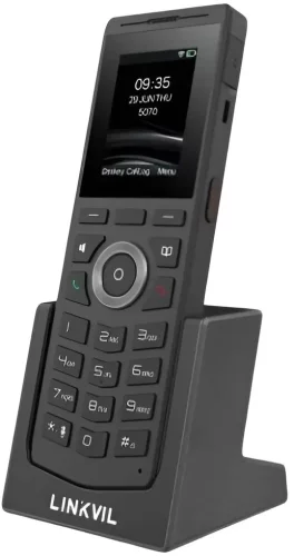 Fanvil IPCT PHONE 2.0” 240x320 Color LCD 2 SIP Line 1 PTT Key Indoor: 100 m Outdoor Range: 700 m Up to more bases/ handsets: 20 bases, every base can connect up to 30 handsets Up to more simultaneous c (W610H)