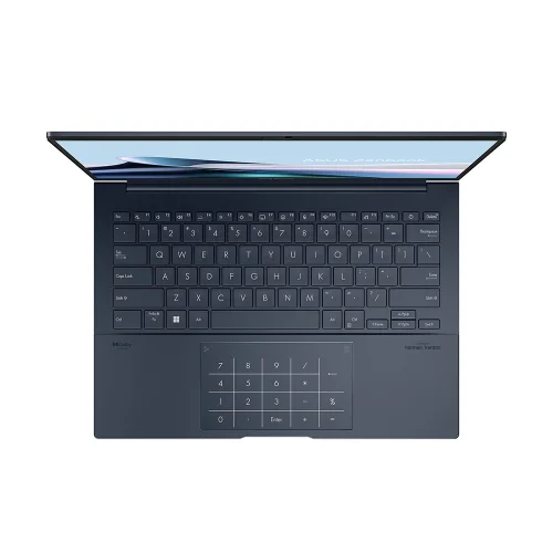 Ноутбук ASUS Zenbook 14 UX3405CA-ST1341 (90NB14W1-M01ZA0) Ноутбук ASUS Zenbook 14 UX3405CA-ST1341 Core Ultra 9 285H/ LPDDR5X 32GB/ 1TB M.2 NVMe PCIe 4.0 SSD/ Intel Arc Graphics/ 14 3K (2880 x 1800) OLED 16:10 aspect ratio, WiFi 7+BT 5.4/ No OS/ 1.20 kg / Ponder Blue (90NB14W1-M01ZA0) фото 3