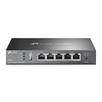 TP-Link ER605W, VPN-маршрутизатор Omada с гигабитными портами и поддержкой Wi-Fi AC1350, 1 гиг. порт RJ45 WAN, 2 гиг. порта RJ45 WAN/ LAN, 2 гиг. порта RJ45 LAN