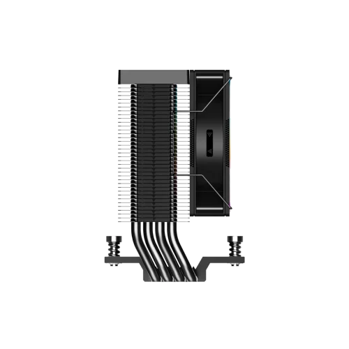 Кулер для процессора/ CPU Cooler PCCooler R400 ARGB BK (180W, 4-pin PWM, 133mm, Al/Cu, 4x6mm, ARGB, 1x92mm, 40.94CFM, 30dBA, 2200RPM, S: 1851/1700/1200/115X, AM5/AM4, black) фото 8