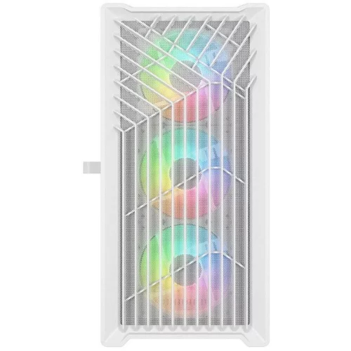Powercase Mistral Micro X4W, Tempered Glass, 4х 120mm 5-color fan, белый, mATX (CMMXW-L4) фото 3