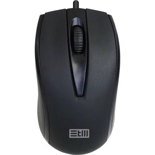 Мышь проводная USB STM 105C черный/ STM USB WIRED MOUSE STM 105C black