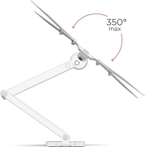 Кронштейн для телевизора Holder LCD-5566-W белый 32-55 макс.45кг настенный поворотно-выдвижной и наклонный фото 7