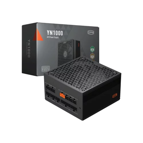 Блок питания ПК/ PCCooler, 1000W 80+ Gold (ATX, 3.1, , Full modular, 1x24(20+4)pin 550mm, 2xCPU 8(4+4)pin 650mm, 3xPCIe 8(6+2)pin 500mm, 1x12V(2x6) 12+4pin 650mm, 3xSATA*3+MOLEX4pin*1 450+120+120+120mm , Active, 135x135mm, (P5-YN1000-G1F)