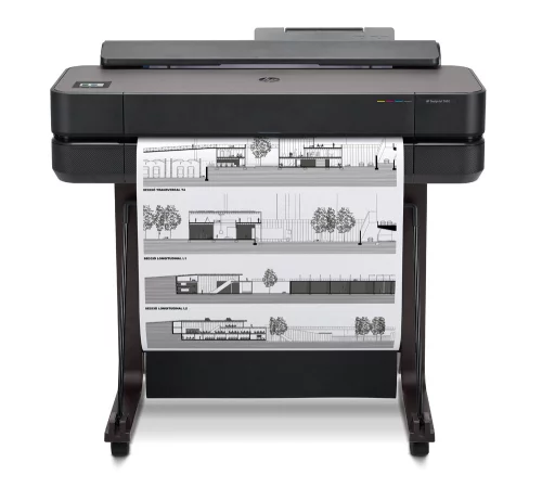 Плоттер HP Designjet T650 (5HB08D) (5HB08D) Плоттер HP DesignJet T650 (А1, 24, 4-х цветная, 2400x1200dpi,1Gb, USB/ Ethernet/ Wi-Fi, подставка) (5HB08D#B19)