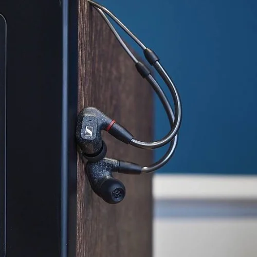 Наушники вкладыши Sennheiser IE 300 1.25м черный проводные крепление за ухом (509104) фото 8