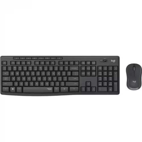 Комплект (клавиатура + мышь)/ Logitech Wireless MK295 Silent Combo GRAPHITE Retail (920-009807)