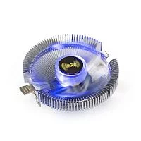 Exegate EX286148RUS Кулер ExeGate Wizard EE91-PWM.BLUE (Al, LGA775/ 1150/ 1151/ 1155/ 1156/ 1200/ 1700/ AM2/ AM2+/ AM3/ AM3+/ AM4/ FM1/ FM2/ 754/ 939/ 940, TDP 75W, Fan 90mm, PWM, 800-2400RPM, Hydro bearing,