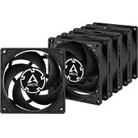 Вентилятор Arctic Cooling Вентилятор корпусной ARCTIC P8 Value Pack (Black/ Black) (5pc) (ACFAN00153A) (702065)