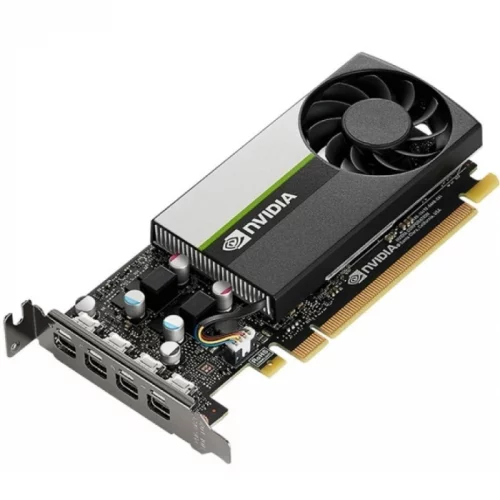 Видеокарта VGA PNY NVIDIA QUADRO T1000 4 GB GDDR6 (VCNT1000BLK-1) (VCNT1000BLK-1) Видеокарта/ VGA PNY NVIDIA QUADRO T1000, 4 GB GDDR6/128 bit, PCI Express 4.0 x16, 4x mDP