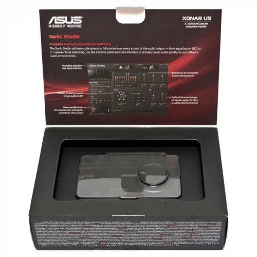 Звуковая карта Asus USB Xonar U5 (С-Media CM6631A) 5.1 Ret фото 2